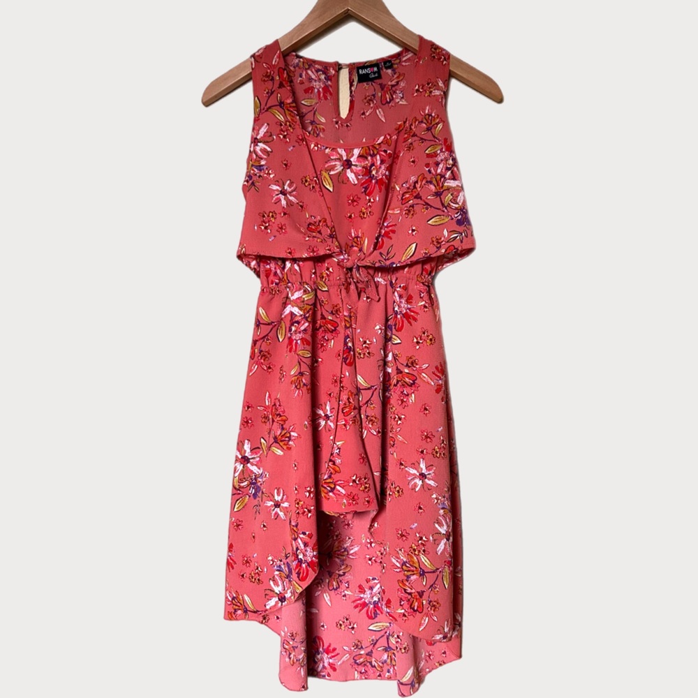 3/$20 Ransom Girl Floral Dress with Short
